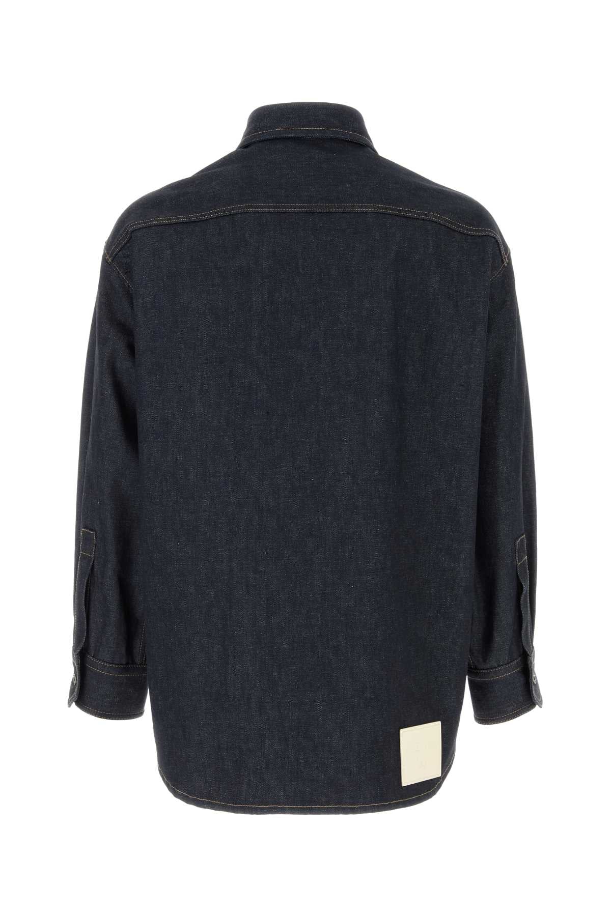 VALENTINO GARAVANI CAMICIA IN DENIM | DENIM For Men Exterior: 100% Cotton