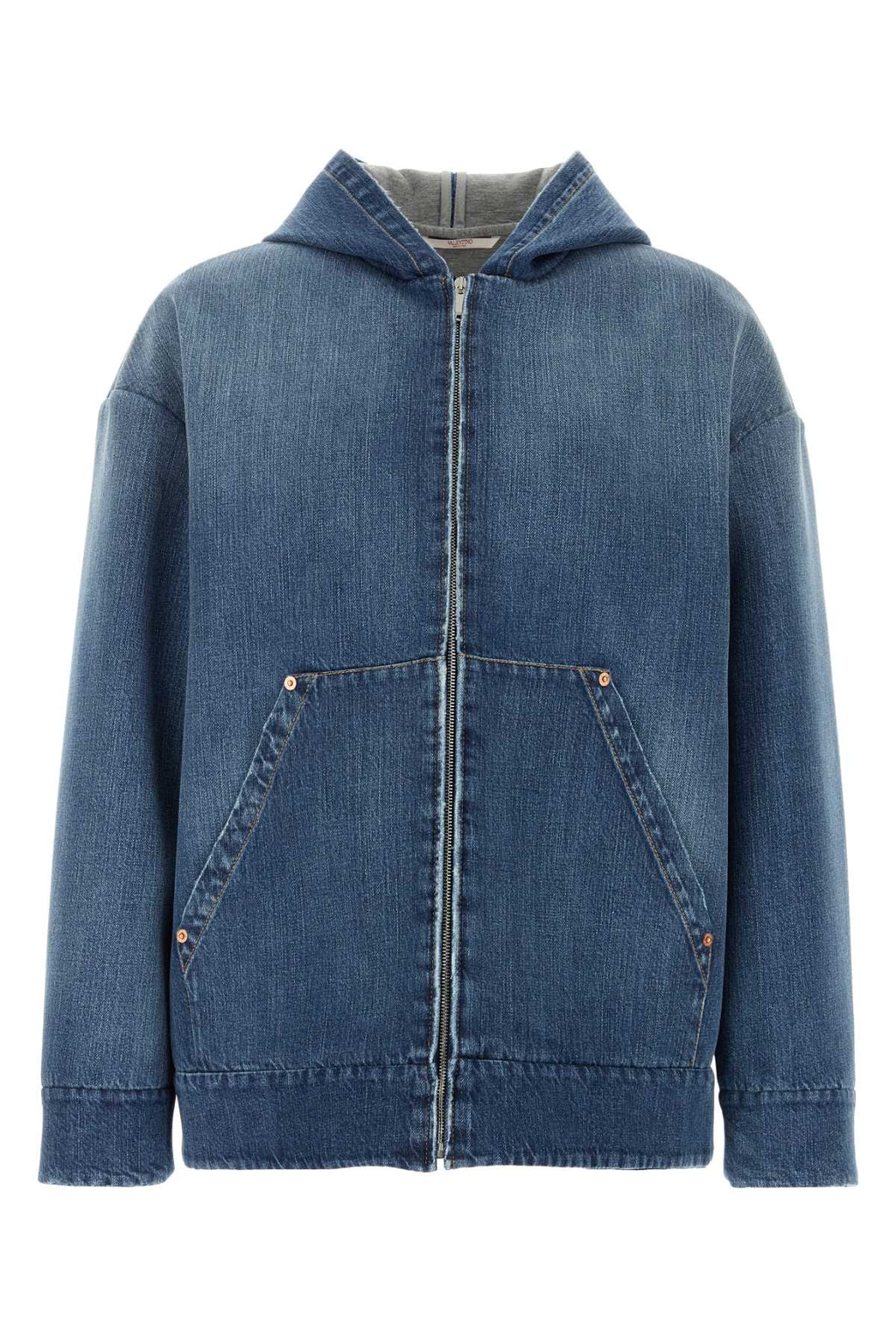 VALENTINO GARAVANI GIUBBINO IN DENIM | DENIM For Men Exterior: 100% Cotton Lining: 100% Viscose