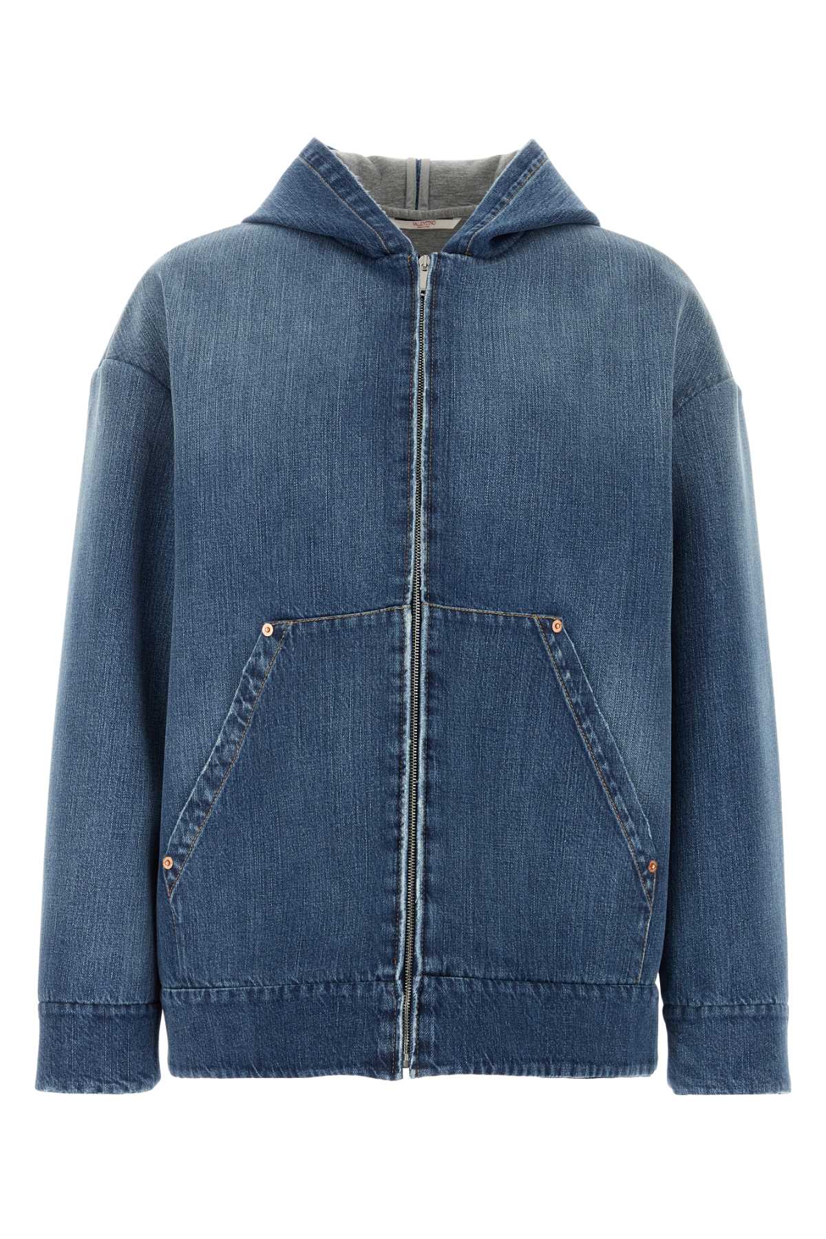 VALENTINO GARAVANI GIUBBINO IN DENIM | DENIM For Men Exterior: 100% Cotton Lining: 100% Viscose