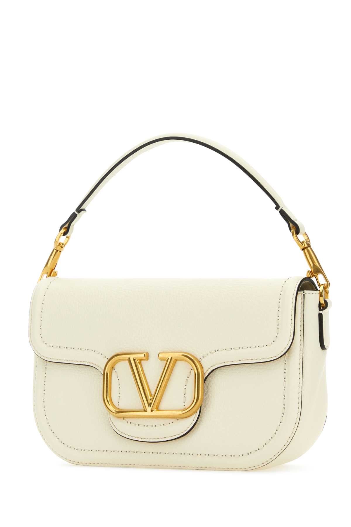 VALENTINO GARAVANI SHOULDER BAG | ALLTIME | For Women Exterior: 100% Calf Lining: 100% Suede Finishing: Antiqued golden metal