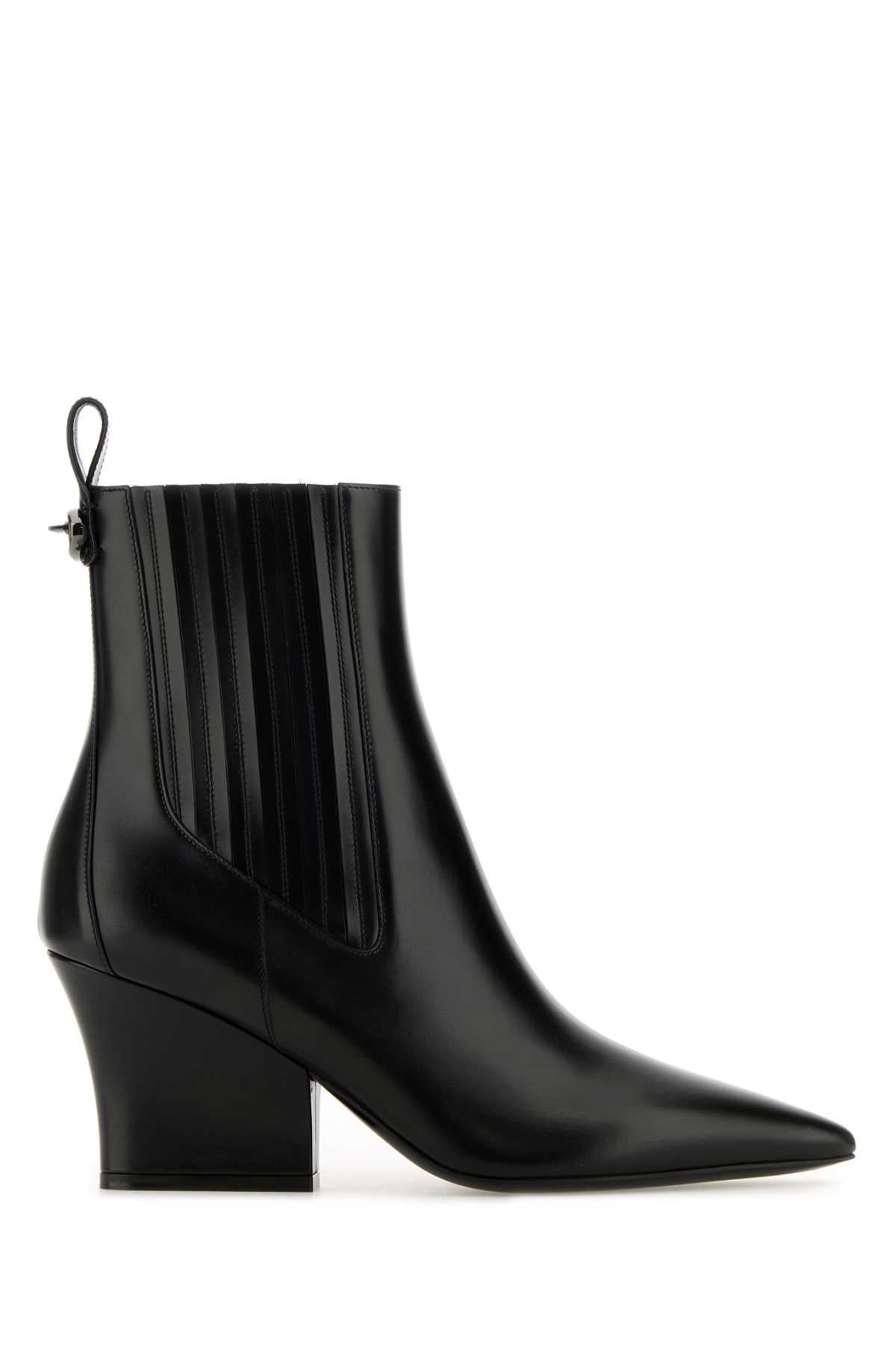 VALENTINO GARAVANI BEATLE | VLOGO LOCKETTE | For Women Exterior: 100% Calf Interior: 100% Leather 100% Fabric Sole: Leather
