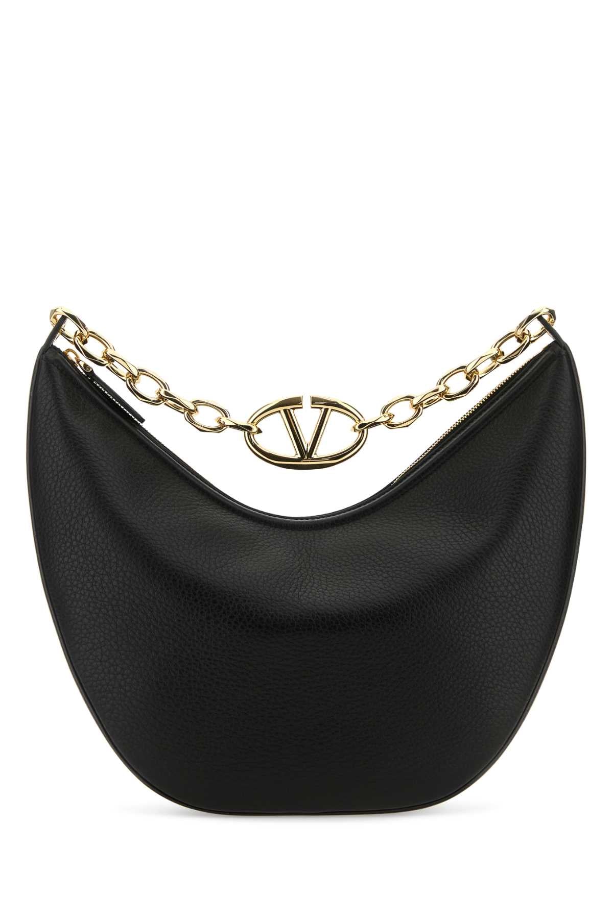 VALENTINO GARAVANI MEDIUM HOBO | VLOGO MOON For Women Exterior: 100% Calf Lining: 100% Leather Finishing: Golden metal