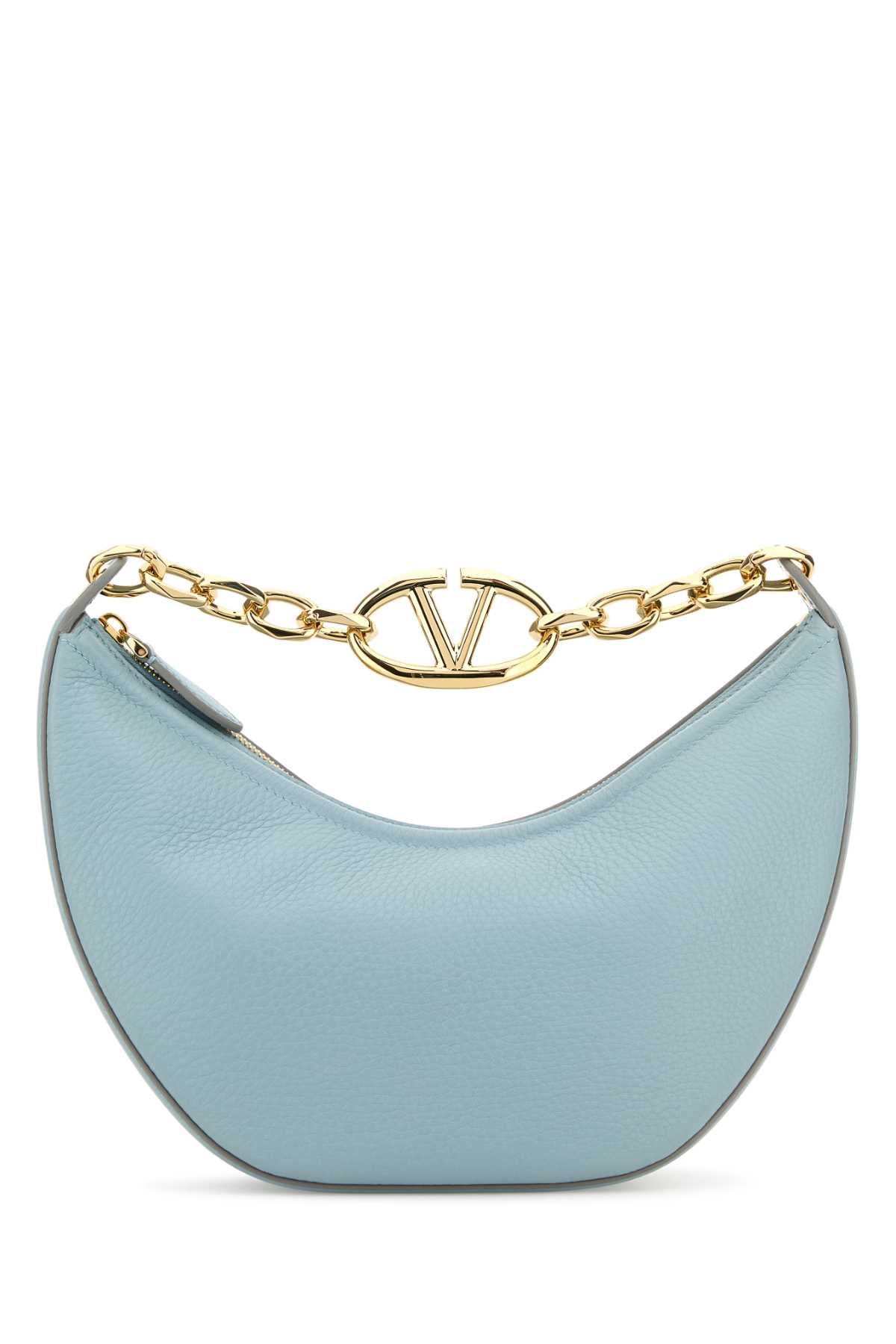 VALENTINO GARAVANI SMALL HOBO | VLOGO MOON B For Women Exterior: 100% Leather Lining: 100% Nappa leather Finishing: Golden metal