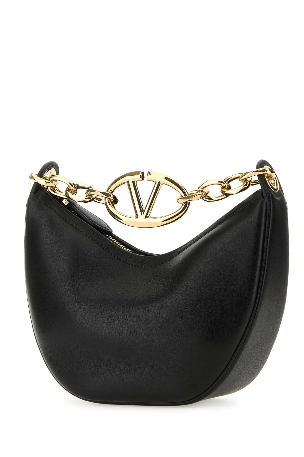 VALENTINO GARAVANI MINI HOBO | VLOGO MOON BA For Women Exterior: 100% Calf Lining: 100% Leather Finishing: Golden metal