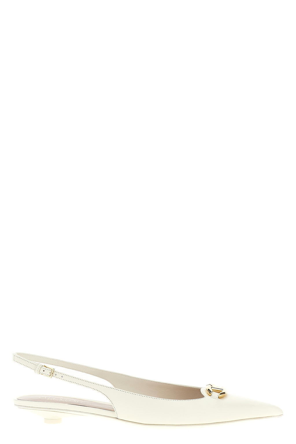 VALENTINO GARAVANI Valentino Garavani 'VLogo' slingback For Women 100% calfskin leather (Bos Taurus)