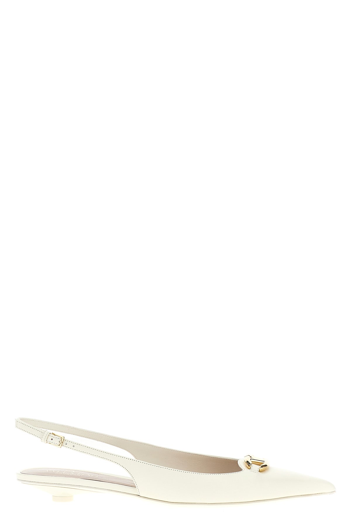 VALENTINO GARAVANI Valentino Garavani 'VLogo' slingback For Women 100% calfskin leather (Bos Taurus)