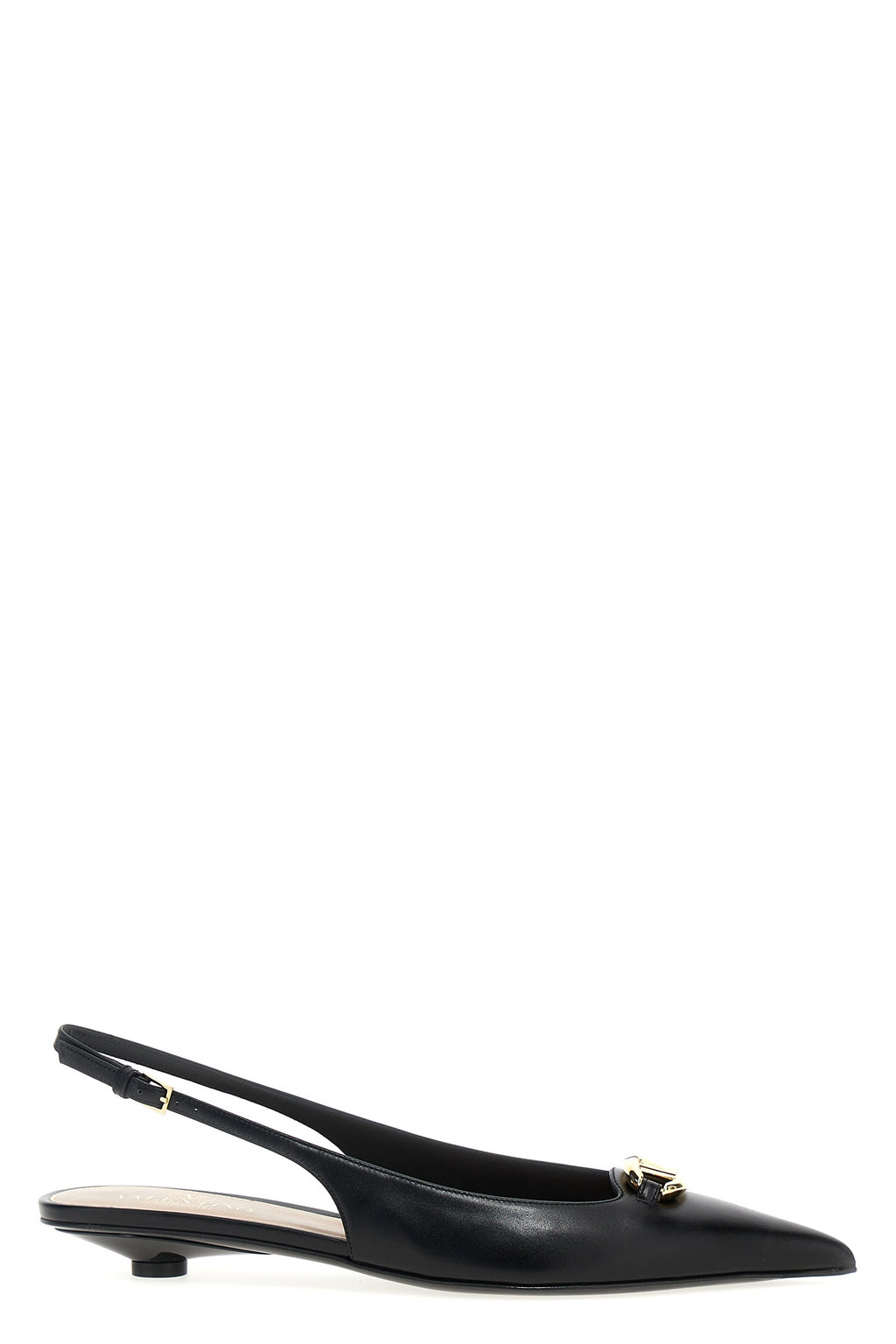 VALENTINO GARAVANI Valentino Garavani 'VLogo' slingback For Women 100% calfskin leather (Bos Taurus)