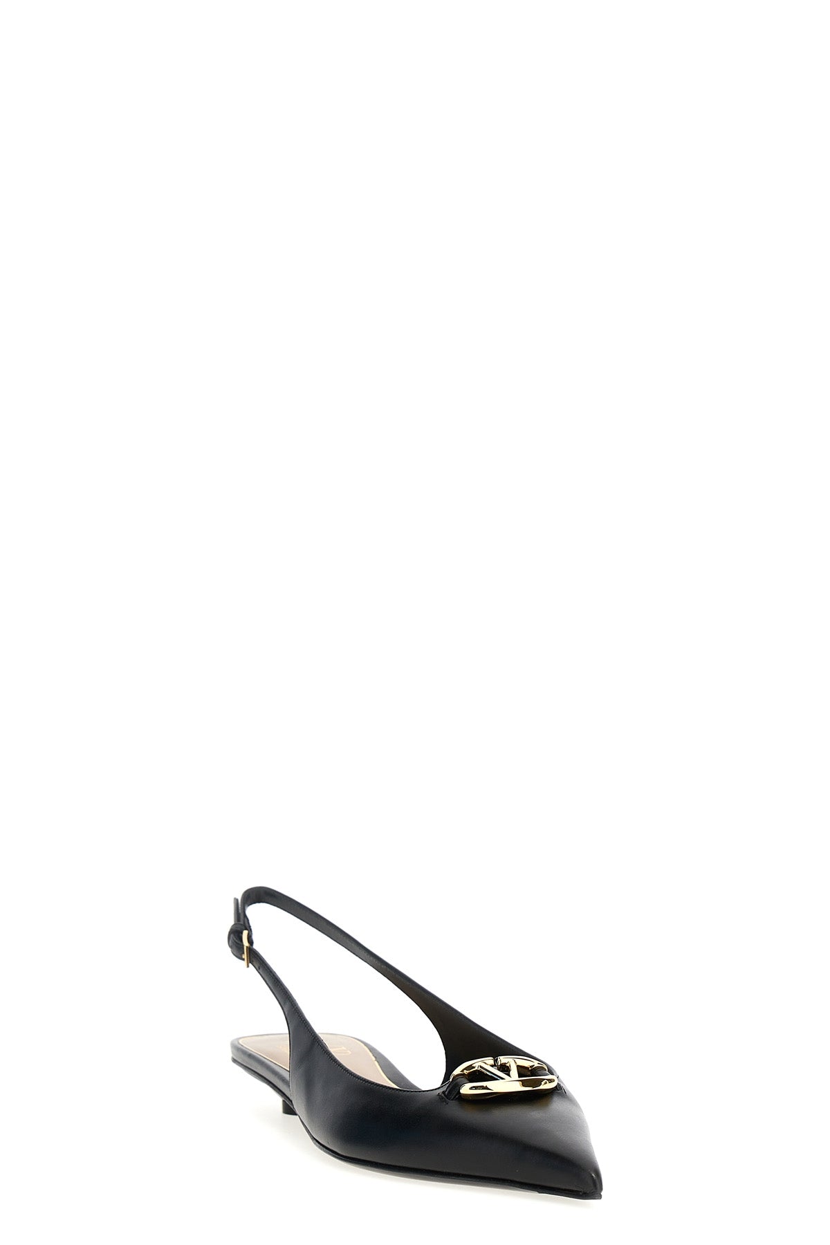 VALENTINO GARAVANI Valentino Garavani 'VLogo' slingback For Women 100% calfskin leather (Bos Taurus)