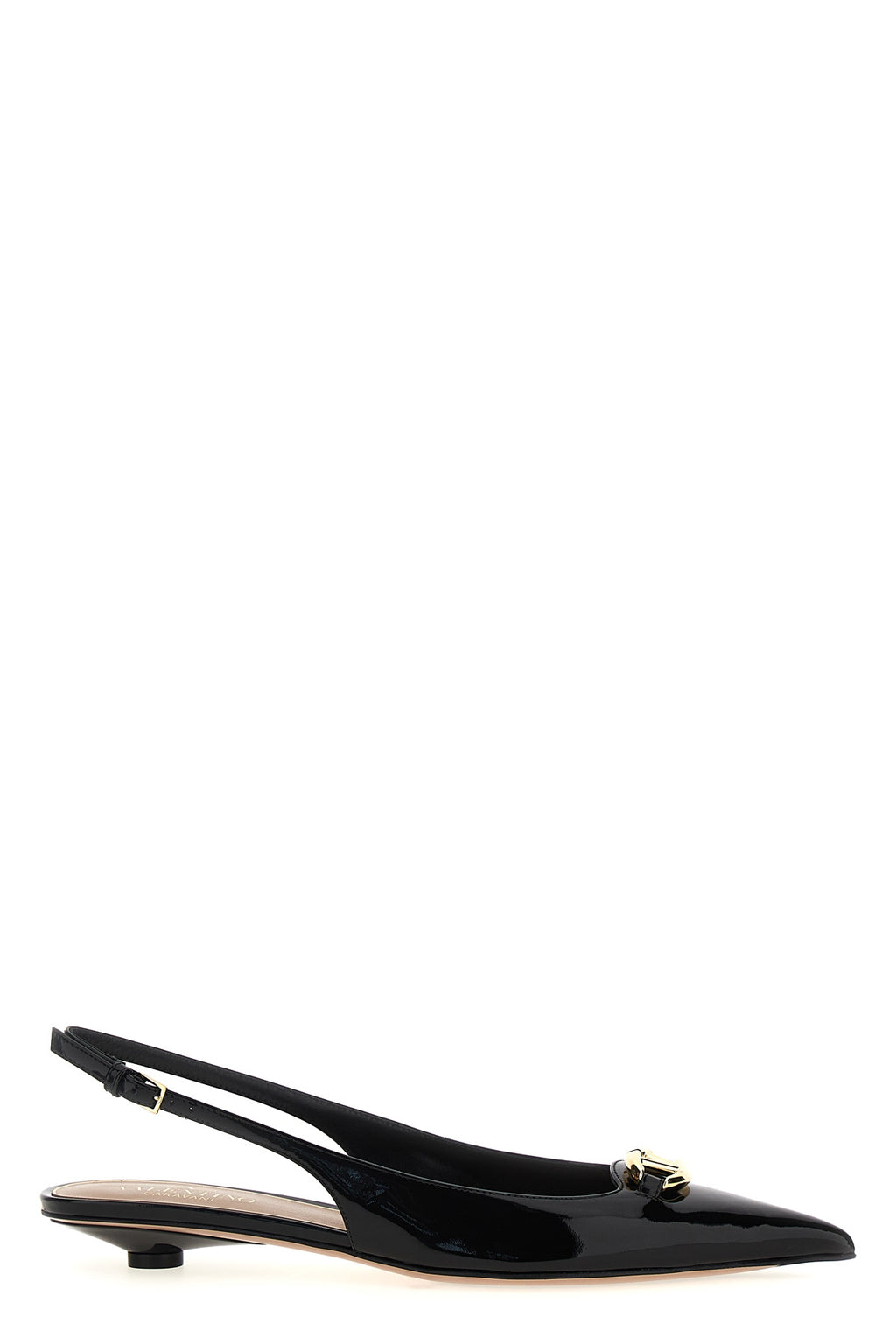 VALENTINO GARAVANI Valentino Garavani 'Vlogo Moon' slingback For Women 100% calfskin leather (Bos Taurus)
