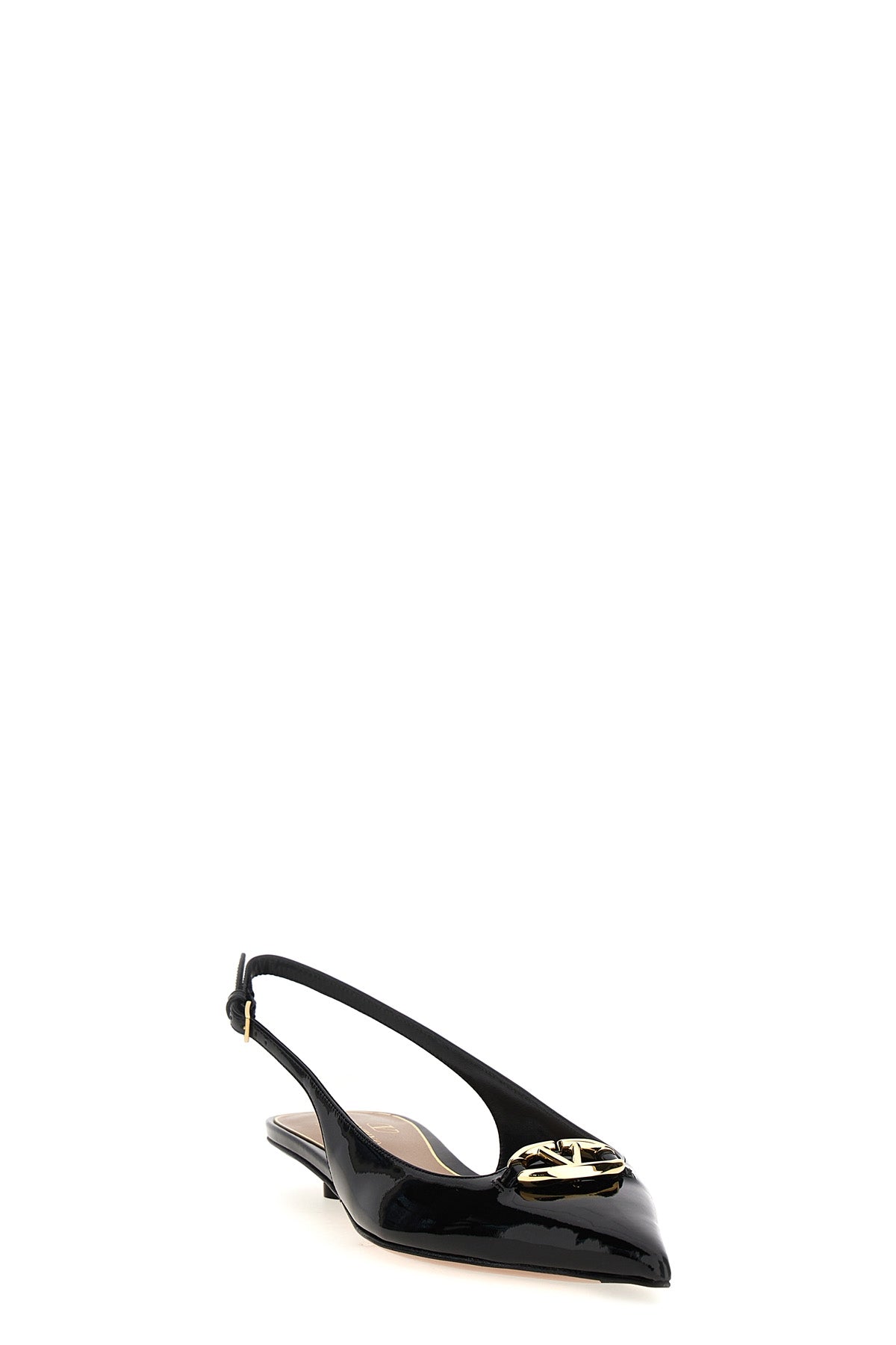 VALENTINO GARAVANI Valentino Garavani 'Vlogo Moon' slingback For Women 100% calfskin leather (Bos Taurus)