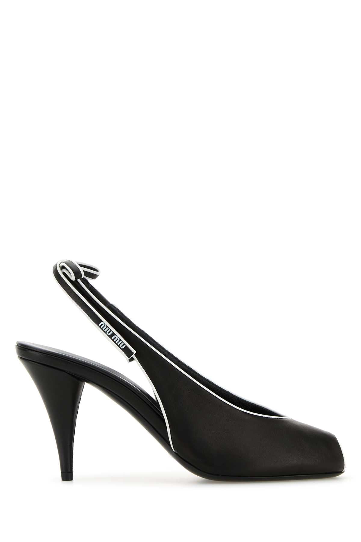 MIU MIU SANDALI For Women Exterior: 100% Nappa leather Interior: 100% Leather Sole: Leather