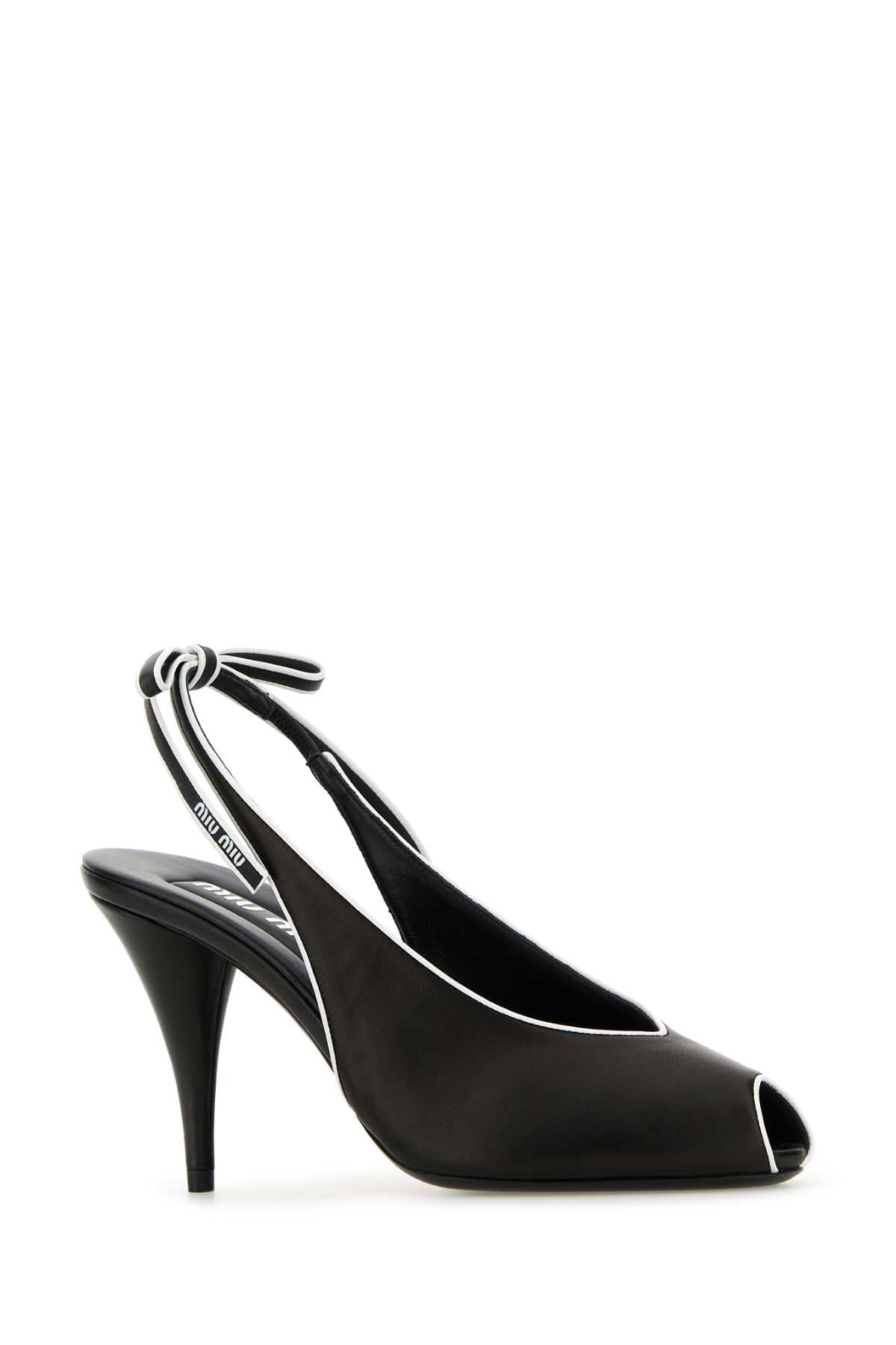 MIU MIU SANDALI For Women Exterior: 100% Nappa leather Interior: 100% Leather Sole: Leather