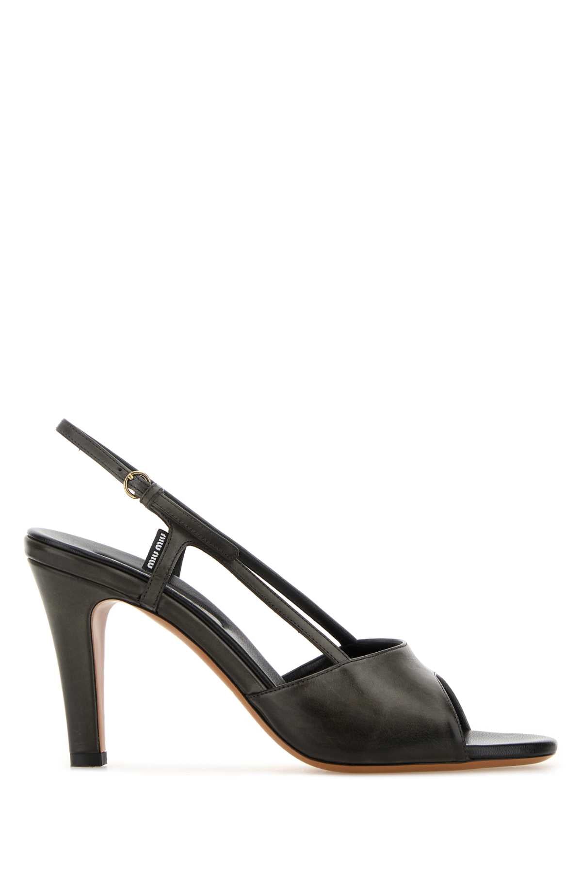 MIU MIU DECOLLETE' For Women 100%CALFLEATHER
