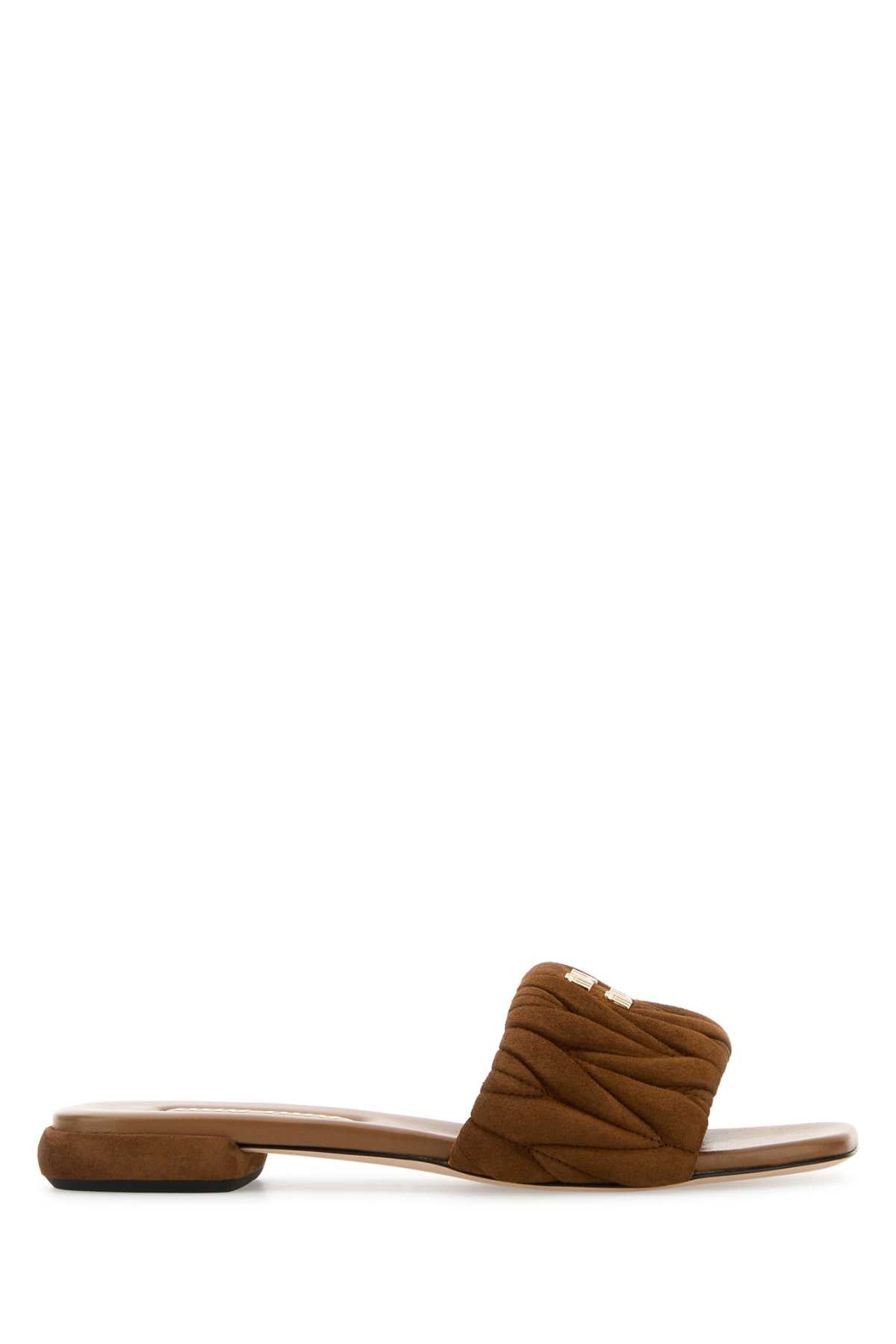 MIU MIU SANDALI For Women 100%LAMBLEATHER