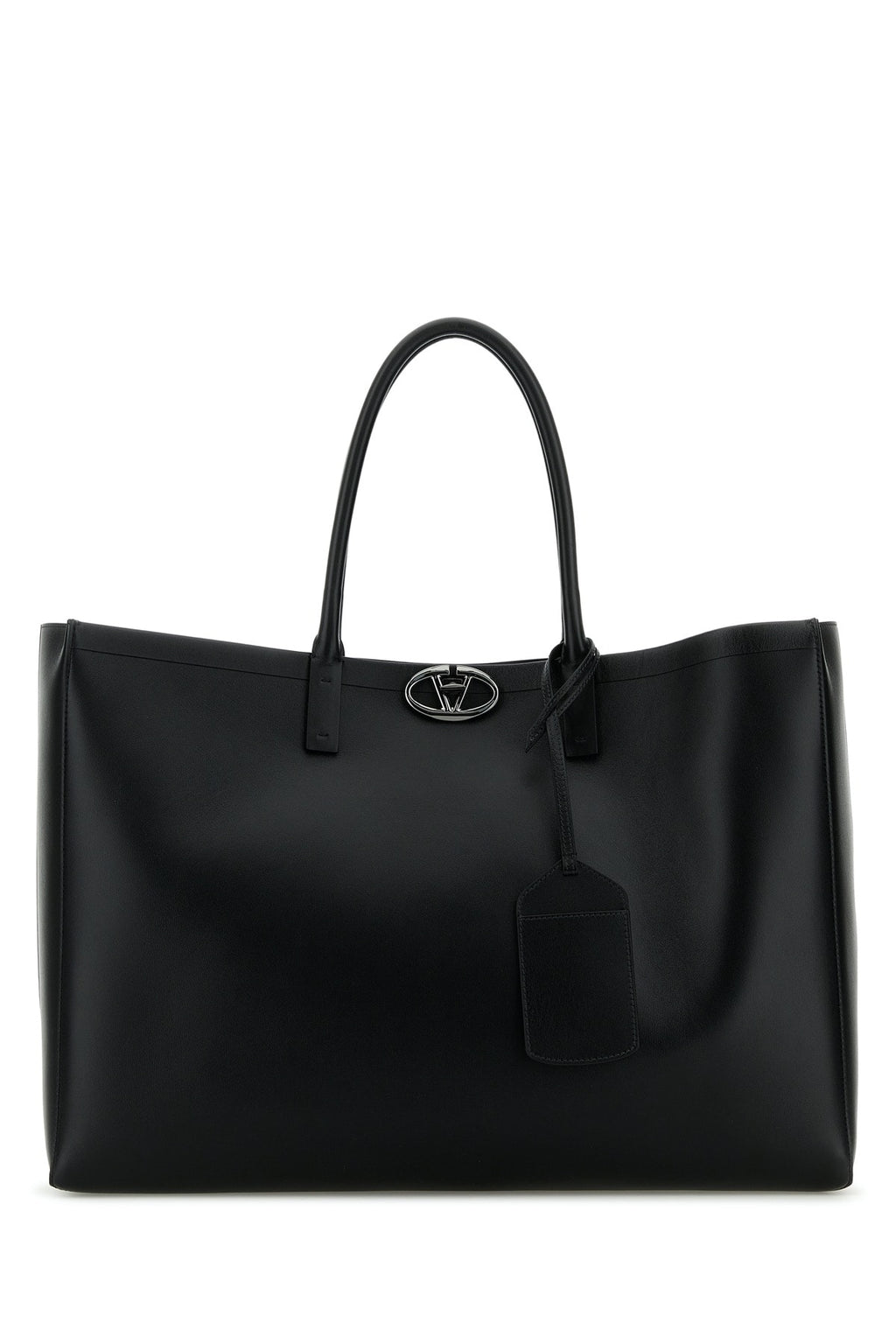 VALENTINO GARAVANI TOTE E/W | VLOGO THE BOLD For Men Exterior: 100% Leather Finishing: Gunmetal