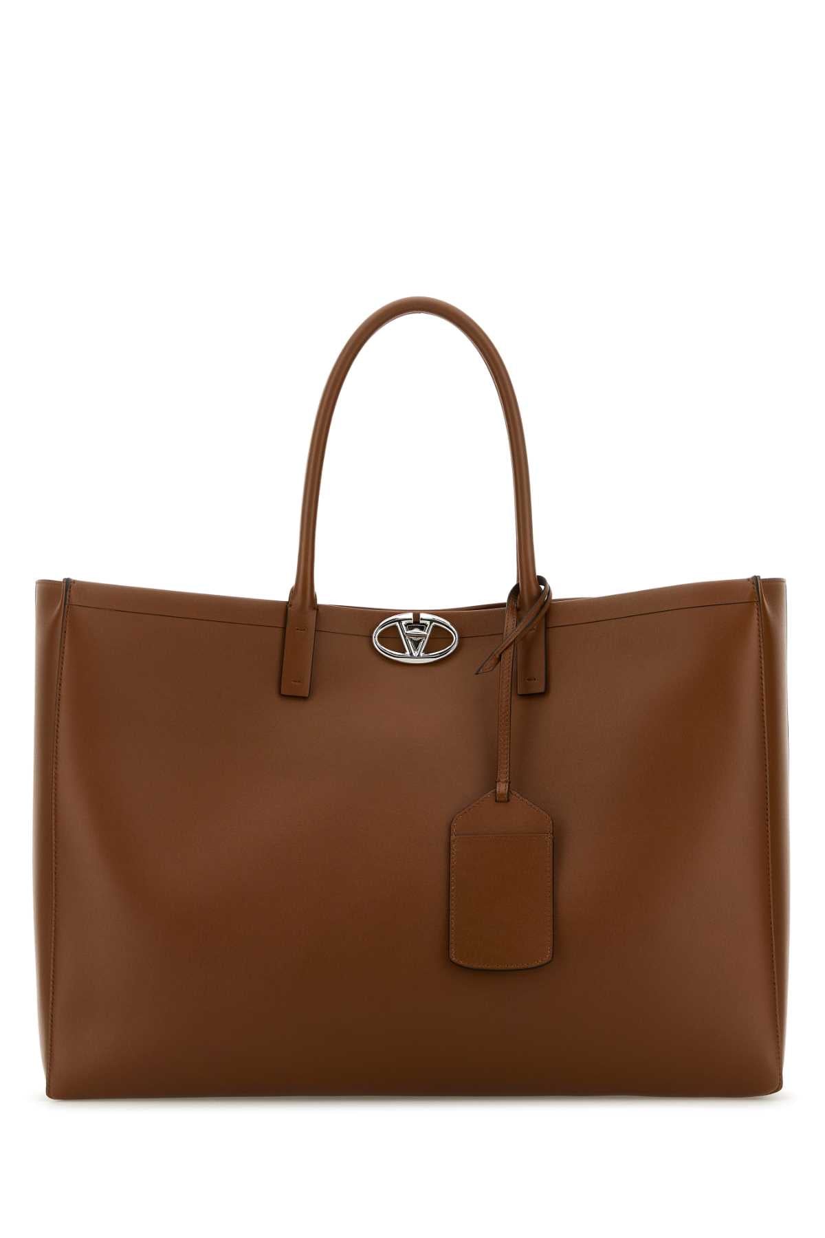 VALENTINO GARAVANI TOTE E/W | VLOGO THE BOLD For Men Exterior: 100% Leather Finishing: Gunmetal
