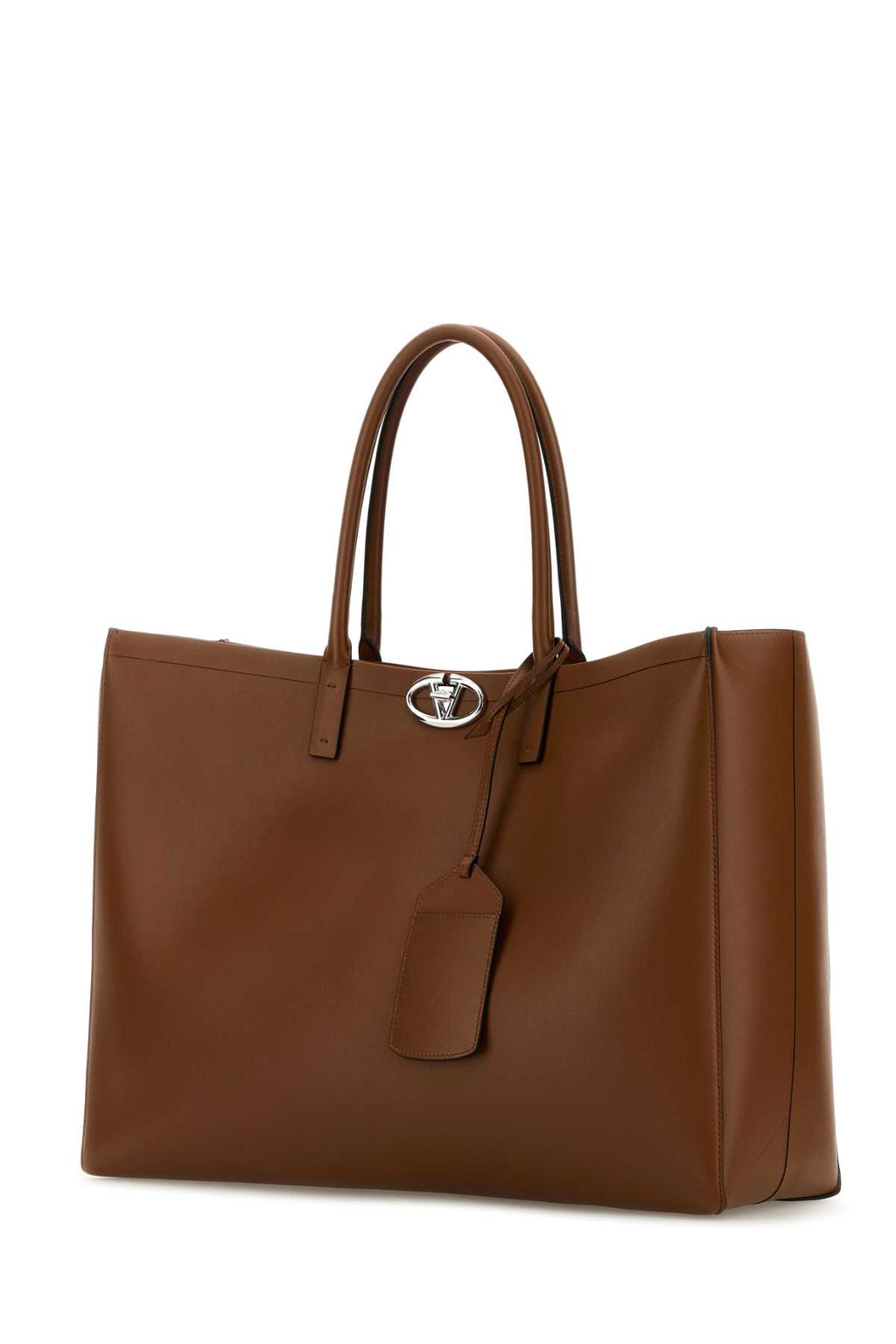 VALENTINO GARAVANI TOTE E/W | VLOGO THE BOLD For Men Exterior: 100% Leather Finishing: Gunmetal