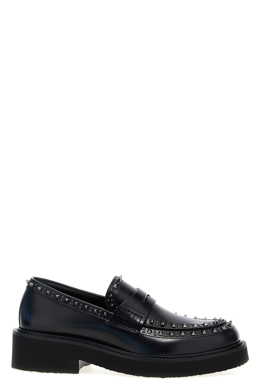 VALENTINO GARAVANI Valentino Garavani 'Gentleglam' loafers For Men 100% calfskin leather (Bos Taurus)