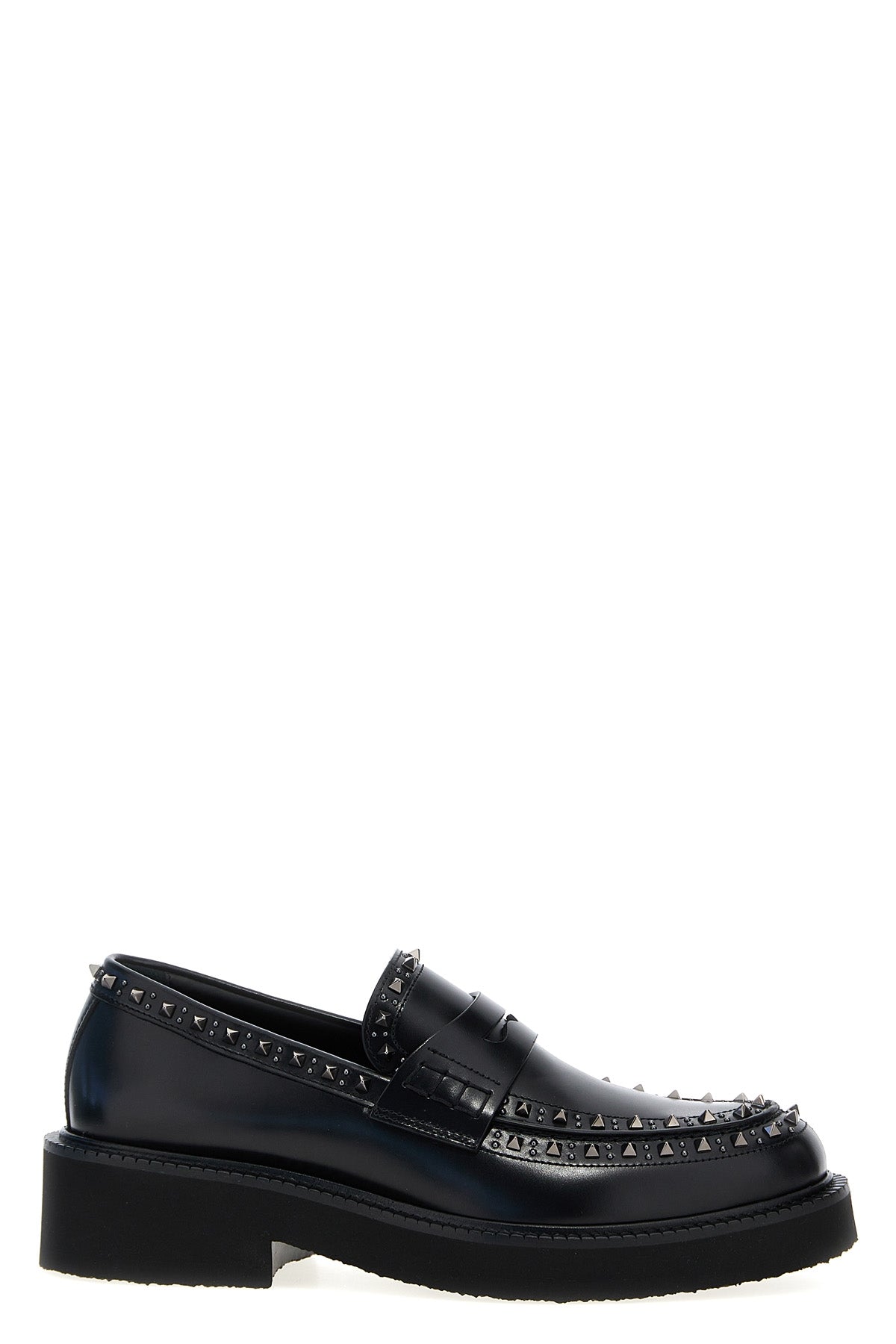 VALENTINO GARAVANI Valentino Garavani 'Gentleglam' loafers For Men 100% calfskin leather (Bos Taurus)