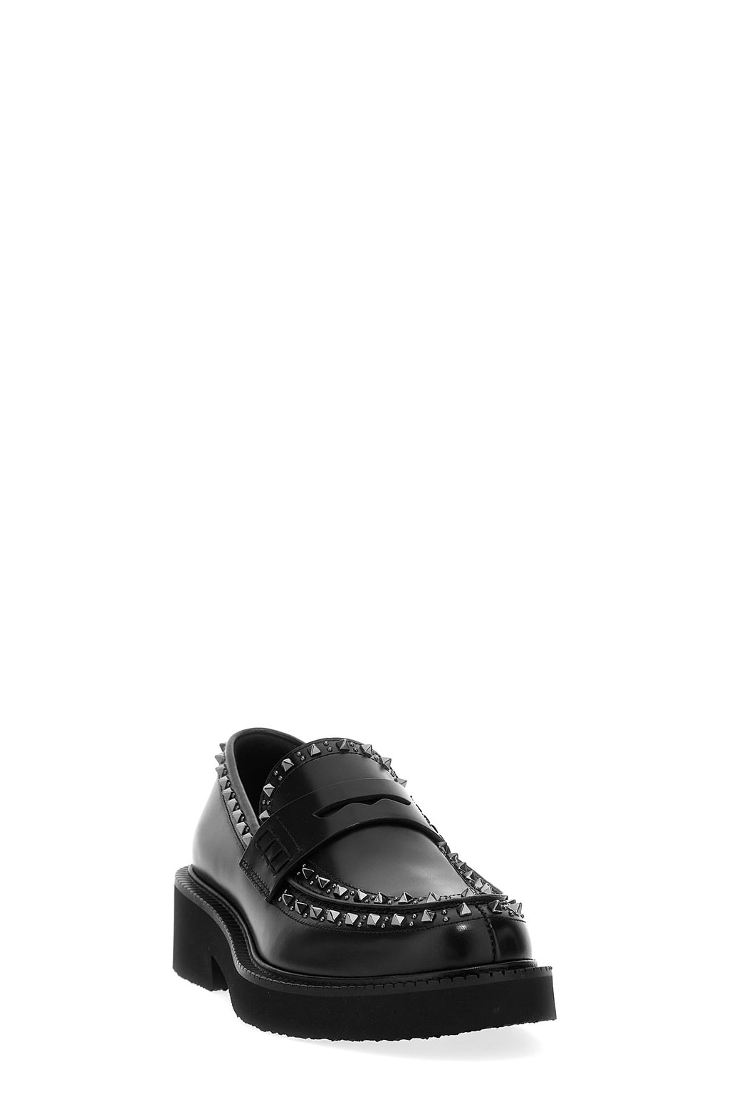 VALENTINO GARAVANI Valentino Garavani 'Gentleglam' loafers For Men 100% calfskin leather (Bos Taurus)