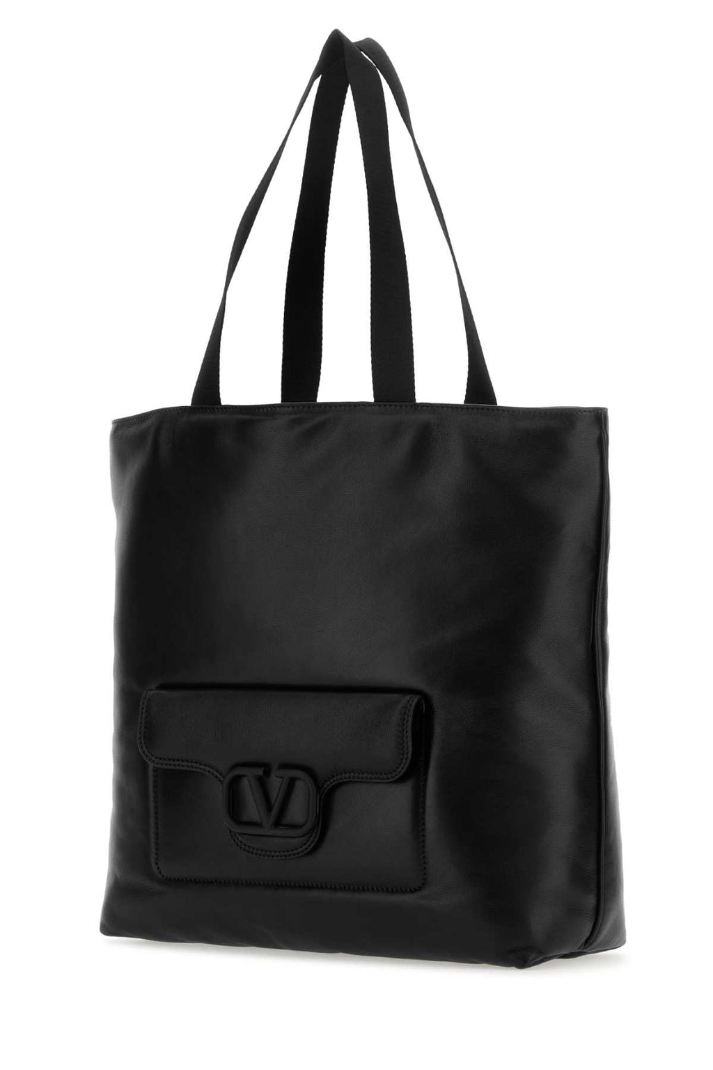 VALENTINO GARAVANI BORSA For Men Exterior: 100% Nappa leather Lining: 100% Leather Finishing: Enameled metal