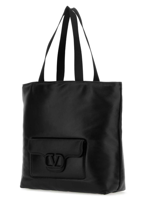 VALENTINO GARAVANI BORSA For Men Exterior: 100% Nappa leather Lining: 100% Leather Finishing: Enameled metal