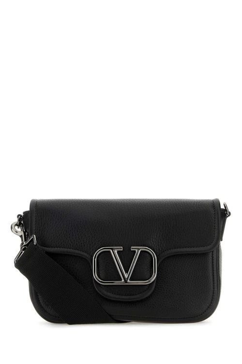VALENTINO GARAVANI BORSA For Men Exterior: 100% Leather Finishing: Gunmetal