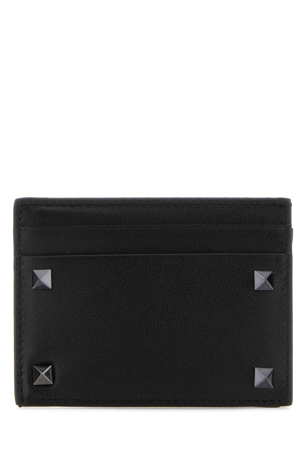 VALENTINO GARAVANI PORTAFOGLIO For Men Exterior: 100% Leather Finishing: Gunmetal