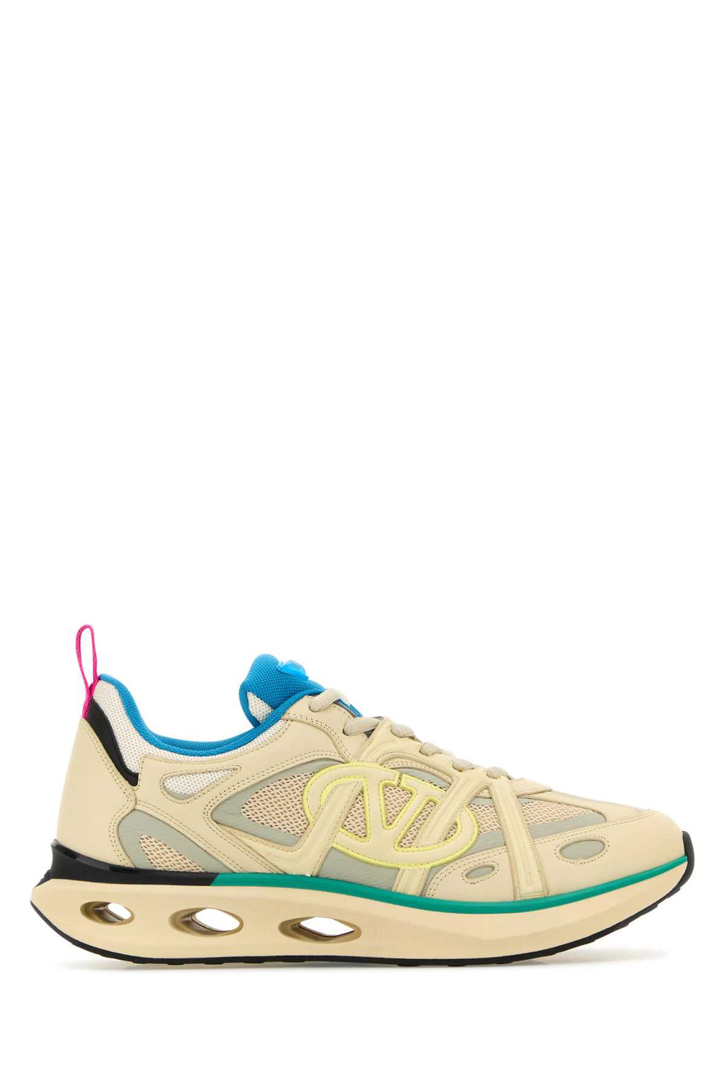 VALENTINO GARAVANI SNEAKERS For Men Exteiror: 100% Calf 100% Fabric Interior: 100% Fabric Sole: Rubber