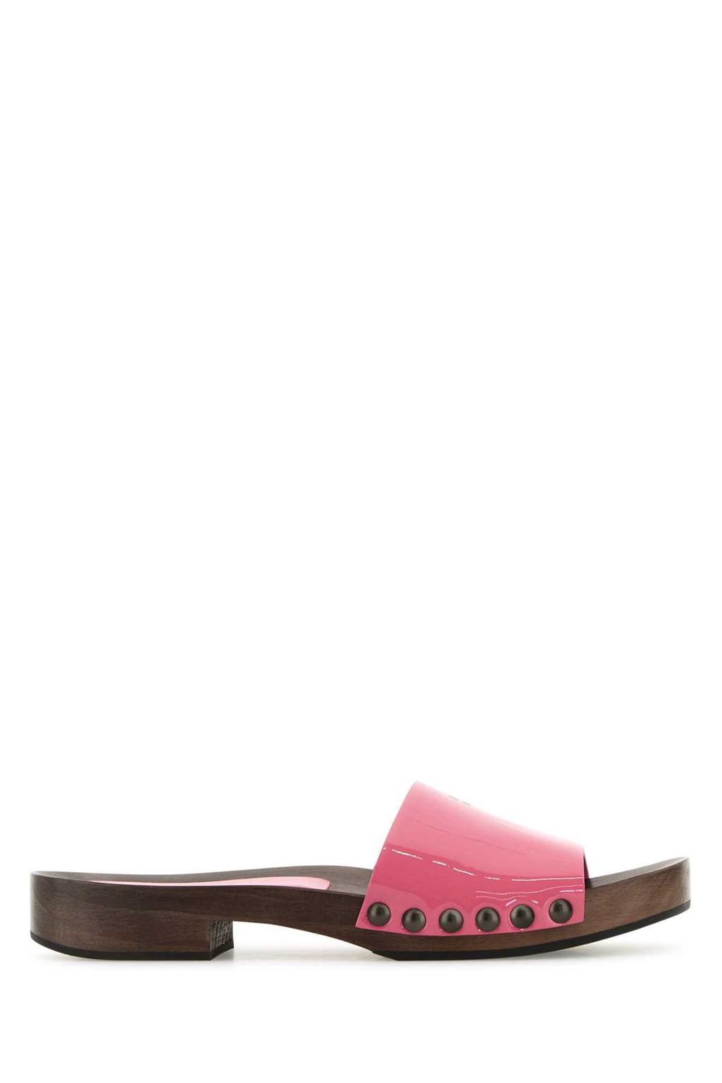 MIU MIU ZOCCOLI For Women Exterior: 100% Leather Interior : 100% Leather 100% Fabric Sole: Rubber