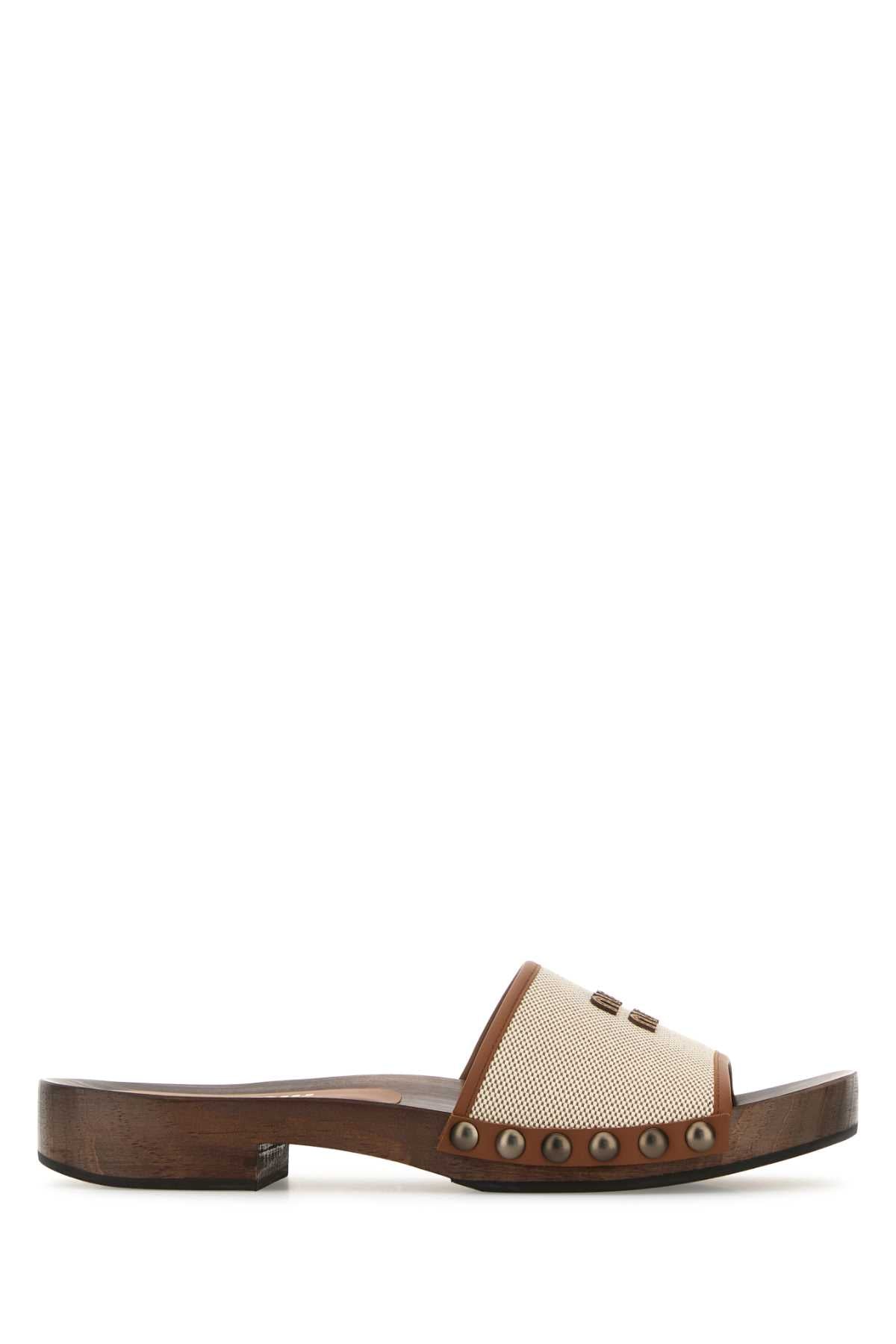 MIU MIU ZOCCOLI For Women 100%CO-100%TRIPLOCHITONSCLERO