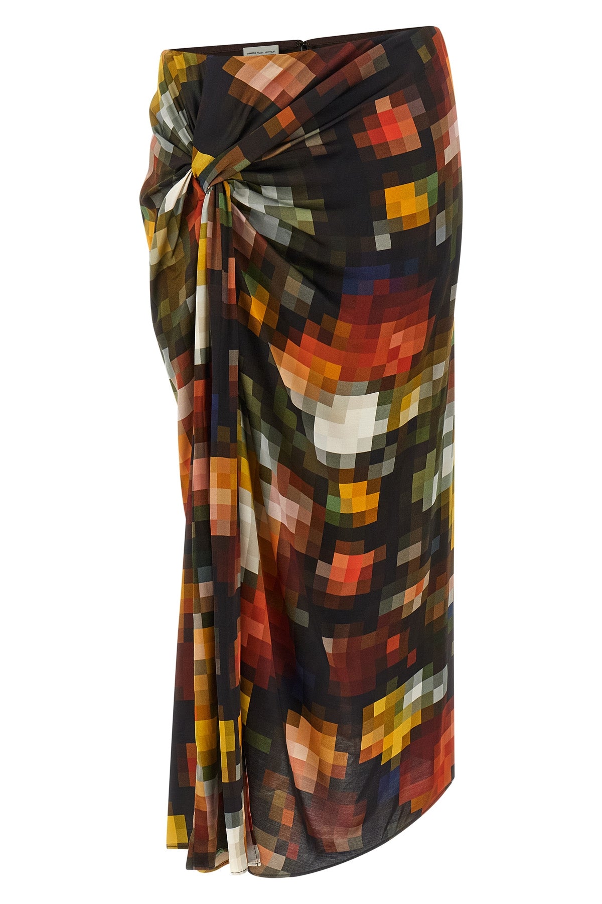 'Suma Bis' draped skirt