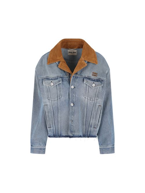 Blouson realizzato in denim