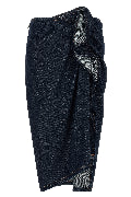 Draped skirt