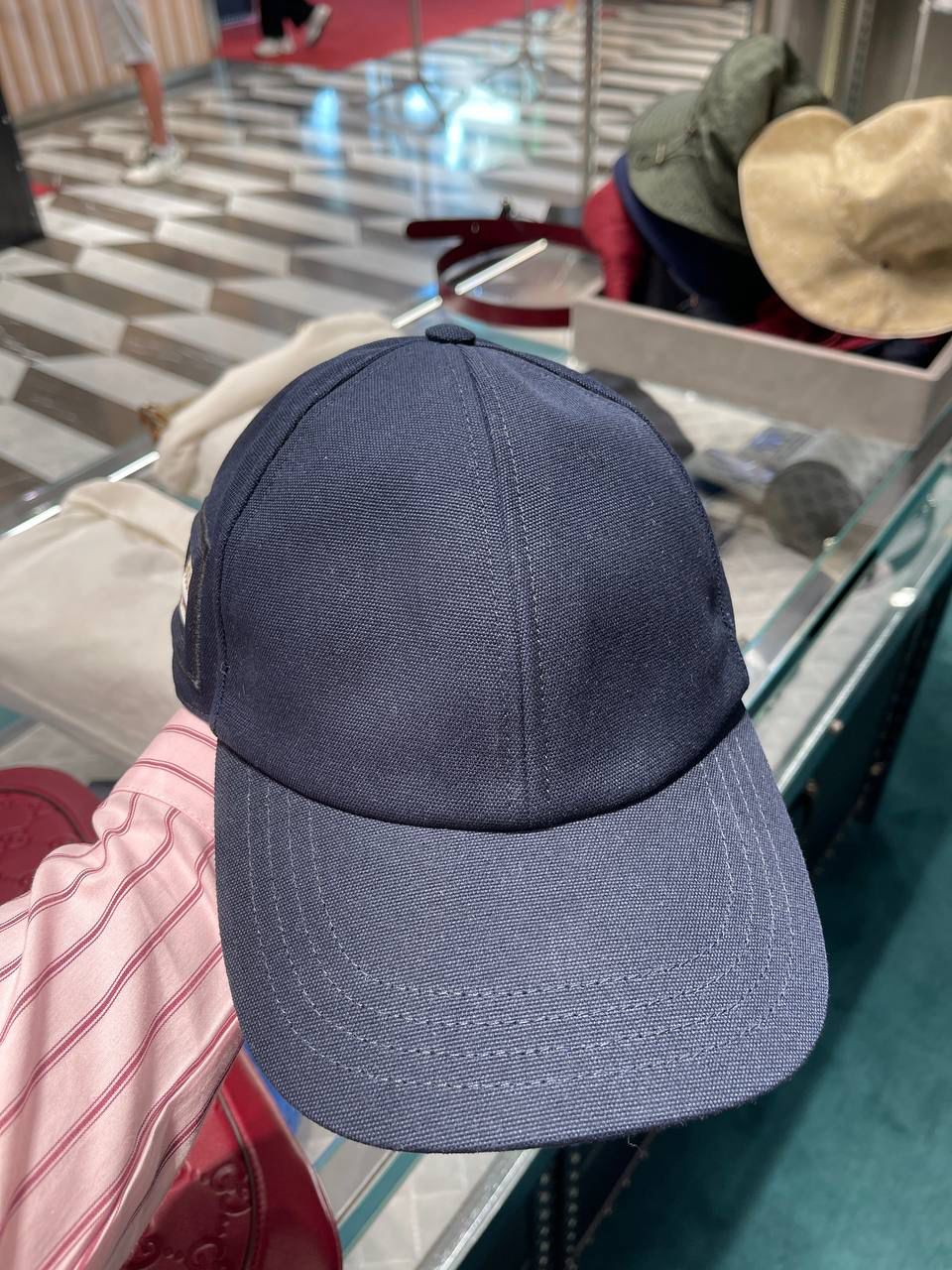 Baseball Cap with Logo Patch