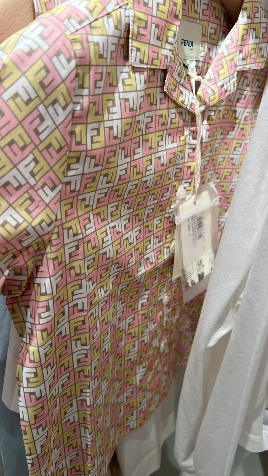 FF Logo Print Short-Sleeve Shirt