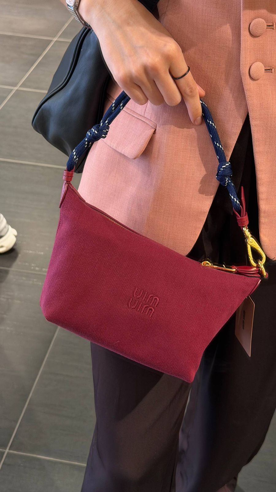 Miu Miu Canvas Mini Bag