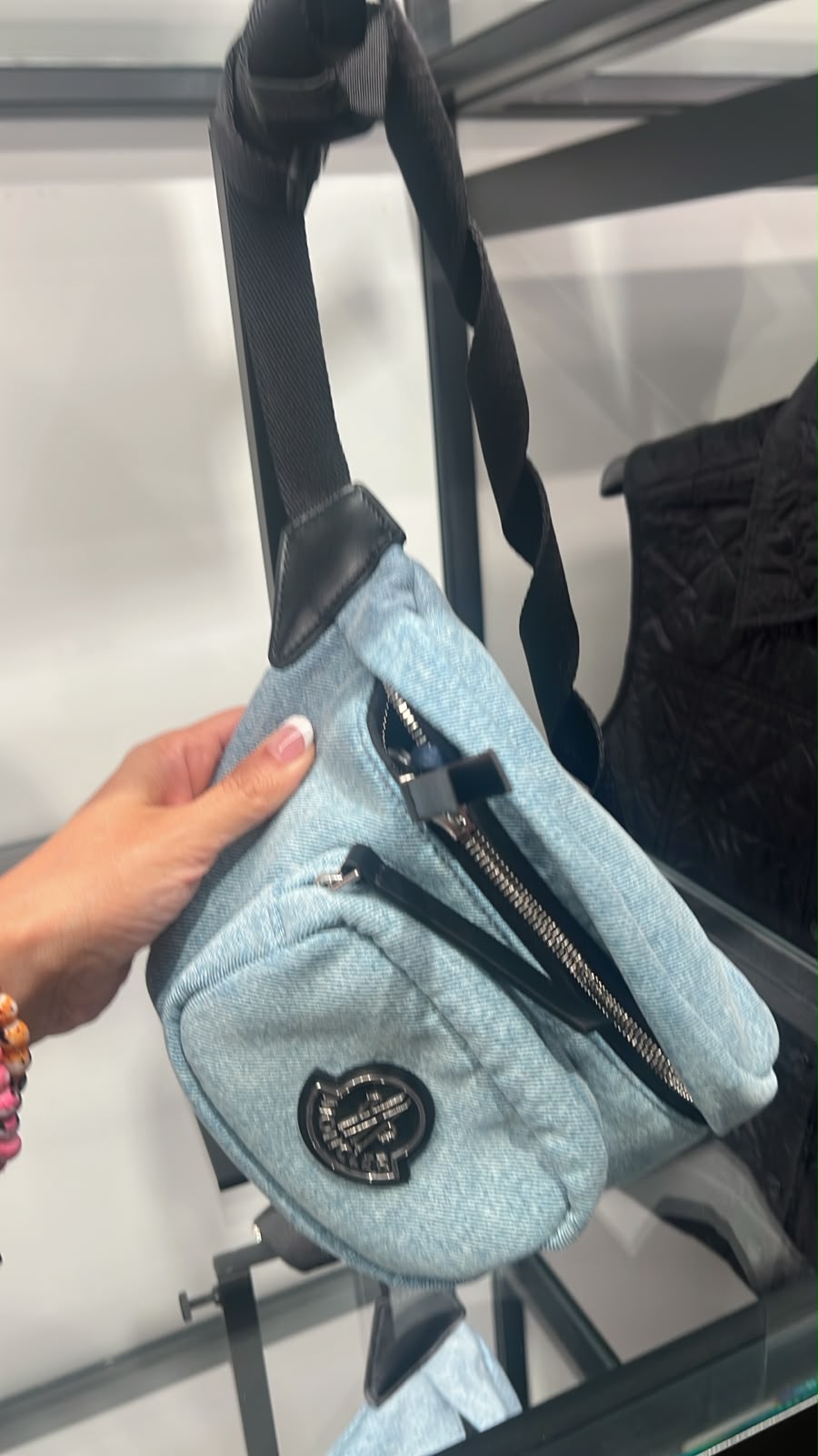 Denim Belt Bag