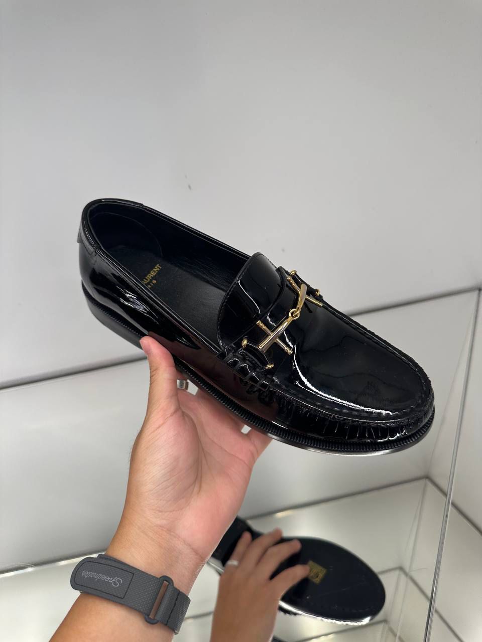 Le Loafer Horsebit Loafers in Patent Leather