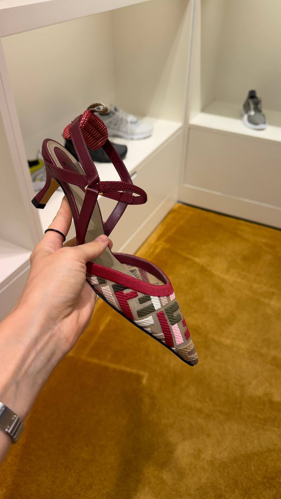 Fendi Colibrì Slingback Pumps