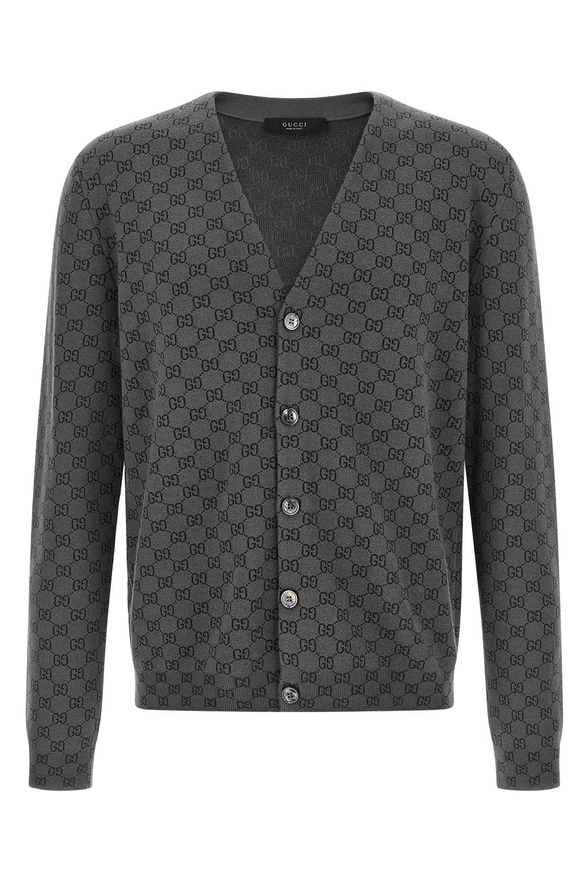 GG wool and silk cardigan