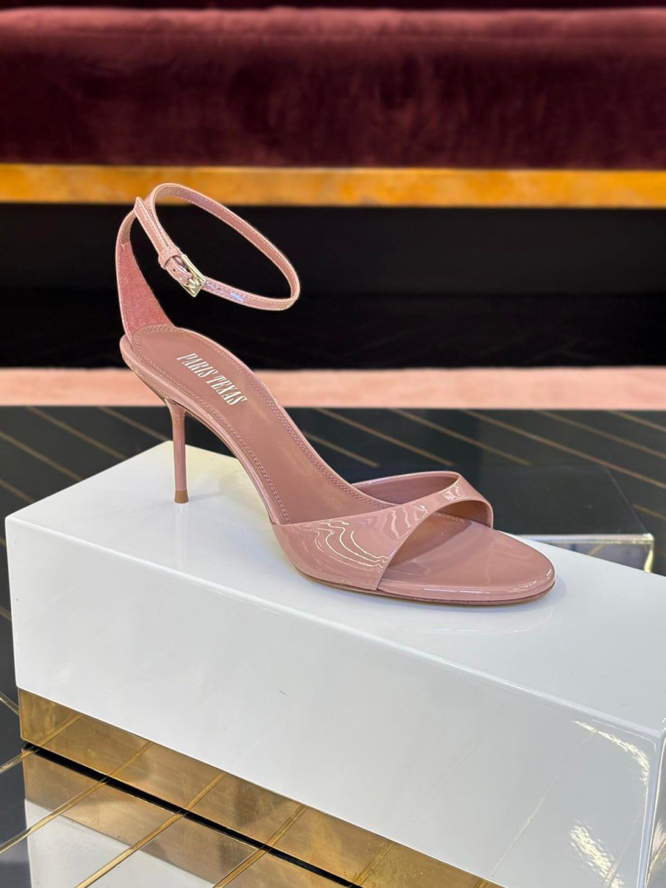 Malena Patent Leather Sandals