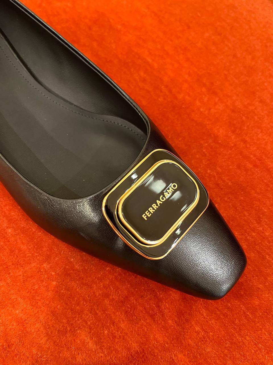 Gancini Plaque Ballet Flat
