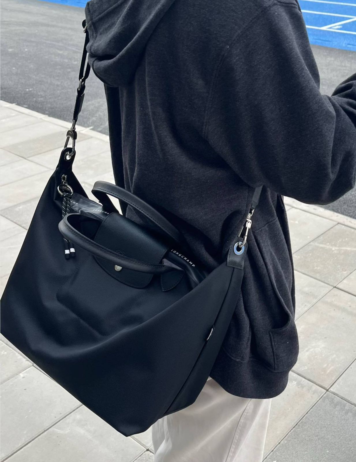 Le Pliage Re-Play Shoulder Bag