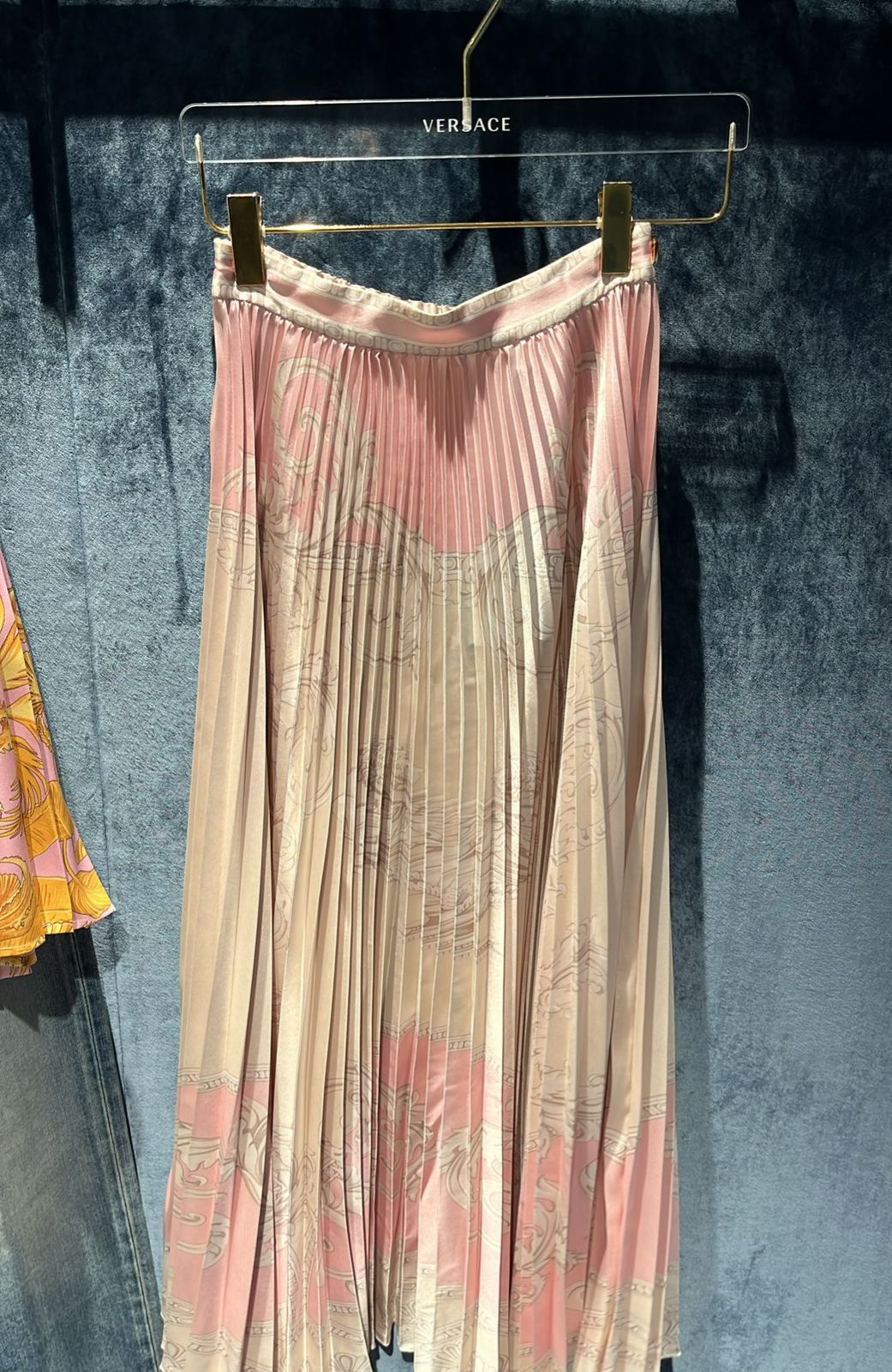 Barocco Goddess Pleated Skirt
