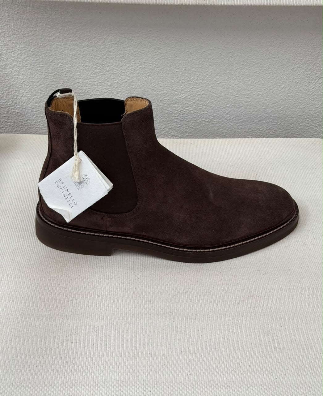 Suede Chelsea Boots