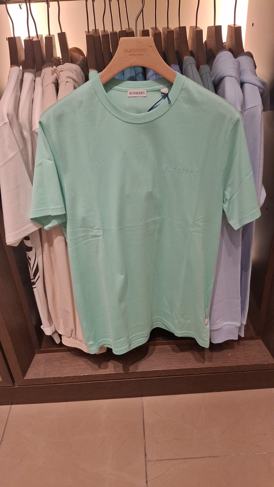 Embroidered Logo Cotton T-shirt