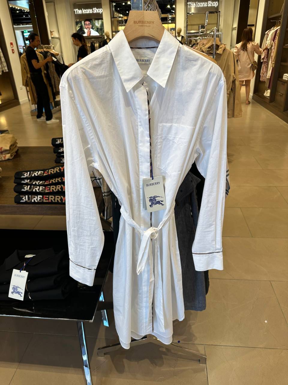 Cotton Shirt Dress