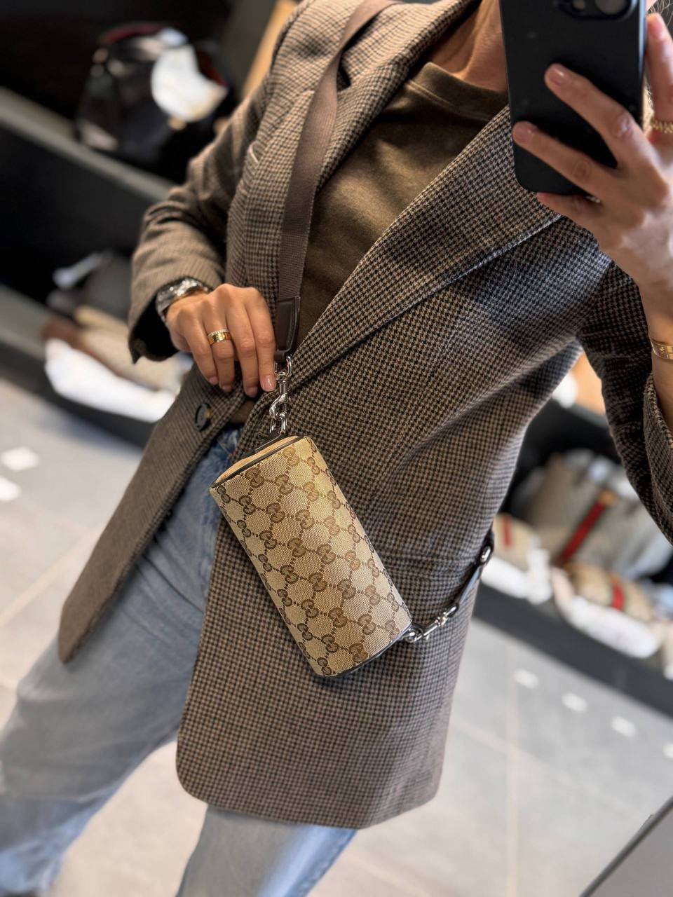 GG Supreme Canvas Mini Bag