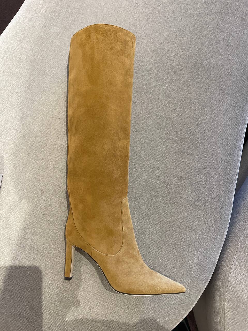 Knee-High Suede Boots